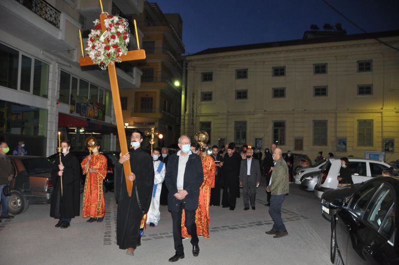 Τά ἅγια Πάθη τοῦ Κυρίου μας στόν Ἱερό Μητροπολιτικό Ναό Δράμας